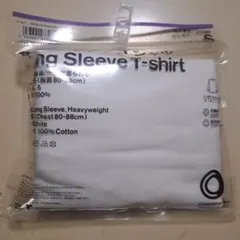 ホワイト 長袖 Tシャツ Sサイズ
