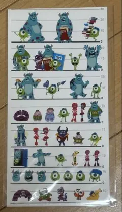 ディズニー　Disney モンスターズインク　シール