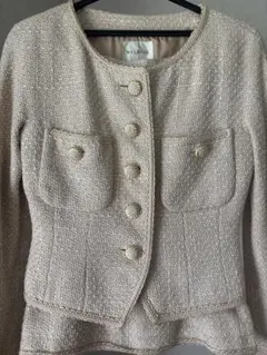 ツイード スーツ