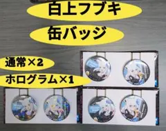 一番くじ ホロライブ 缶バッジ賞 缶バッジセット 白上フブキ 通常 ホログラム