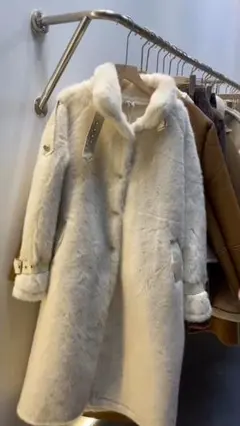 ファーコート ホワイト