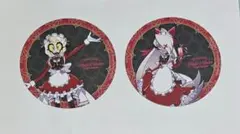 アニカフェ ハズビンホテル 特典 コースター チャーリー ヴァギー ２枚組 ➀
