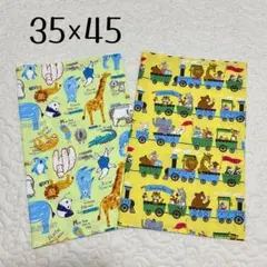 ランチョンマット 35×45 2枚セット　動物柄　アニマル　男の子用　給食用