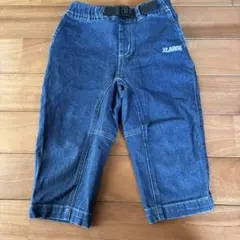 値下げ 美品 XLARGE デニムパンツとオレンジショートパンツ