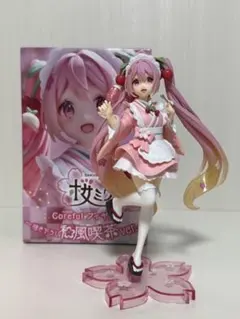 桜ミク Coreful フィギュア 和風喫茶 タイトー 初音ミク