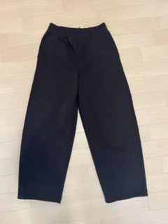 UNIQLO C スウェットワイドパンツ　ダークブラウン