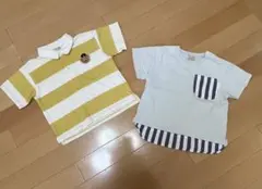 プティマイン　くま　ポロシャツ　Tシャツ　２枚セット　90cm 男の子