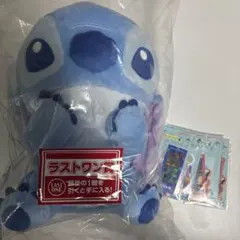 スティッチ 一番くじ ぬいぐるみ ラストワン賞 おまけ付き