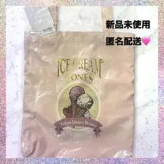 【即日発送】ディズニー アイスクリーム コーン トートバッグ
