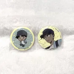 名探偵コナン 平次 服部平次 セガラッキーくじ SEGA 缶バッジ セット