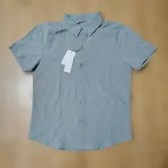 【未使用】半袖シャツ グレー タグ付き XXL メンズ
