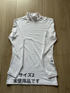 パーリーゲイツ モックネックシャツ 長袖 新品タグ付き レーヨン混