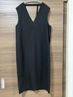 【引越し処分】JEANASIS ブラック ノースリーブ ワンピース