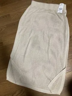 メッシュニットロングスカート！chocol raffine robe新品