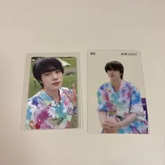 BTS IN THE SOOP2 jin カード 2枚セット