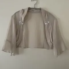 ビジュー付きボレロ