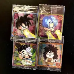 ドラゴンボール シールウエハース 6 孫悟天 トランクス ゴテンクス 4枚セット