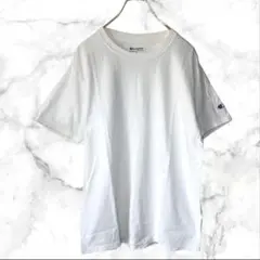 ✨良品✨ Champion 【M】 Tシャツ シンプル 綿100％ 白 定番
