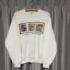 古着/90's USA製MY TOWN ORIGINALSスウェット(M)落ち葉