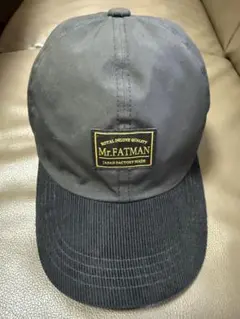 ミスターファットマン キャップ 黒 サイズM