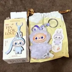 PIN FOR LOVE ラブブ 【E】ぬいぐるみ ペンダント