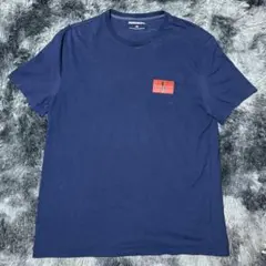 Calvin Klein Jeans CK ワンポイント Tシャツ ネイビー Lのサムネイル