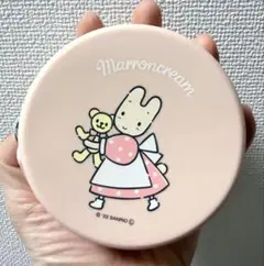 サンリオ マロンクリーム 丸型ポーチ ピンク