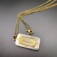 ChristianDior　プレートネックレス