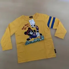 新品☆DOUBLE.B サッカークマさん 長袖カットソー 100