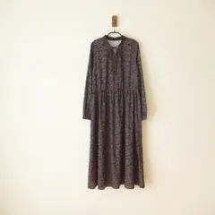 URBAN RESEARCH/ペイズリー柄ロングワンピース