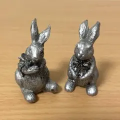 アンティーク ウサギの置物