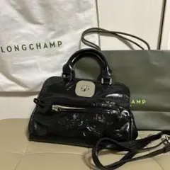 フランス製 ロンシャン ☆ LONGCHAMP クロコ型押し 2way バッグ - メルカリ