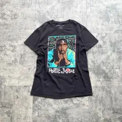 00s Poetic Justice 2Pac Tシャツ M 黒 ヒップホップ