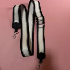 ストライプ調整可能バッグ&スマホストラップ