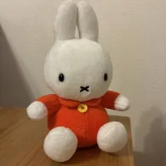 ミッフィー ぬいぐるみ オレンジコート 黄色ボタン Dick Bruna