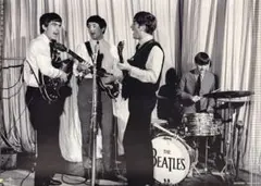 The Beatles モノクロ ポスターのサムネイル