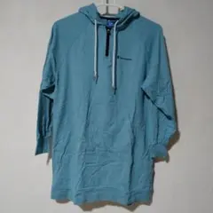 フード付きパーカーロング