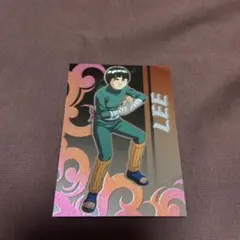 ジャンプフェスタ NARUTO 絵札缶バッジコレクション 白 ロック・リー