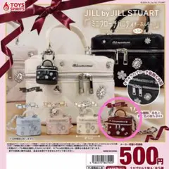 JILL by JILL STUART ミニブローチバニティキーホルダー ワイン