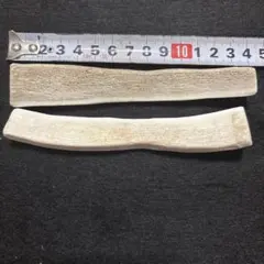 小型犬用１２生角使用‼️蝦夷鹿の角ドッグガム四つ割り２本セット、ワンチャンカミカミのサムネイル