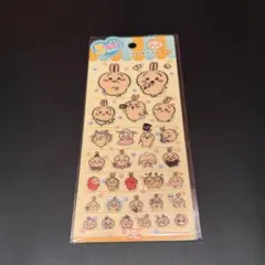 【韓国限定】うさぎ ちいかわ5サイズステッカー シール ぷっくり