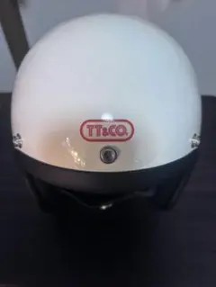 TT&CO.スーパーマグナム ジェットヘルメット アイボリー - メルカリ