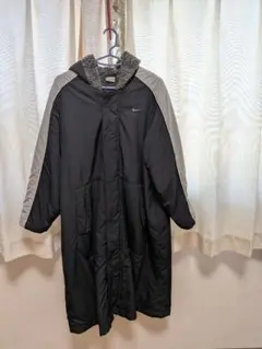 NIKE ベンチコート ブラック グレー ロング丈 150㌢