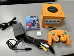 超きれい!オレンジ ゲームキューブ 本体 すぐ遊べるセット!GC