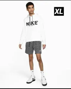 NIKE ハーフパンツ CE ウーブン フロー G ショーツ ブラック/ホワイト