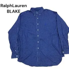 ラルフローレン　Ralphlauren BLAKE チェックシャツ 90s