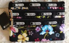 LeSportsac フラワープリントポーチ(ハワイ限定)