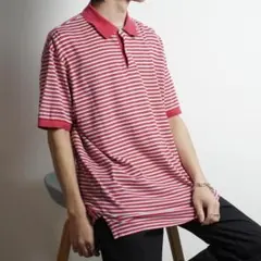 Polo by Ralph Lauren ボーダー柄 半袖ポロシャツ /Y257