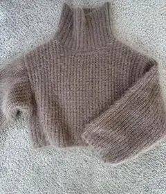 ♡美品　プチフルール　シュート丈ニット