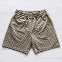 BBロゴ 春夏 ショートパンツ ベージュ